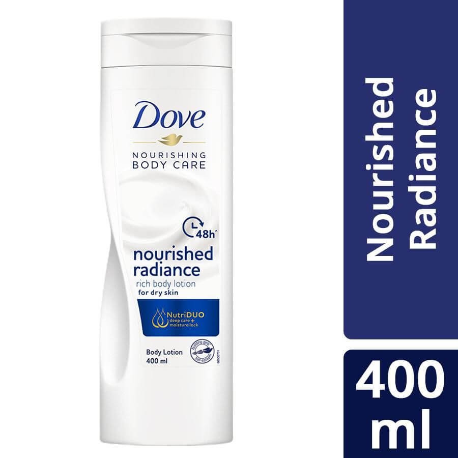 Dove Nourishment Radiance Rich Body Lotion, 400 ml
